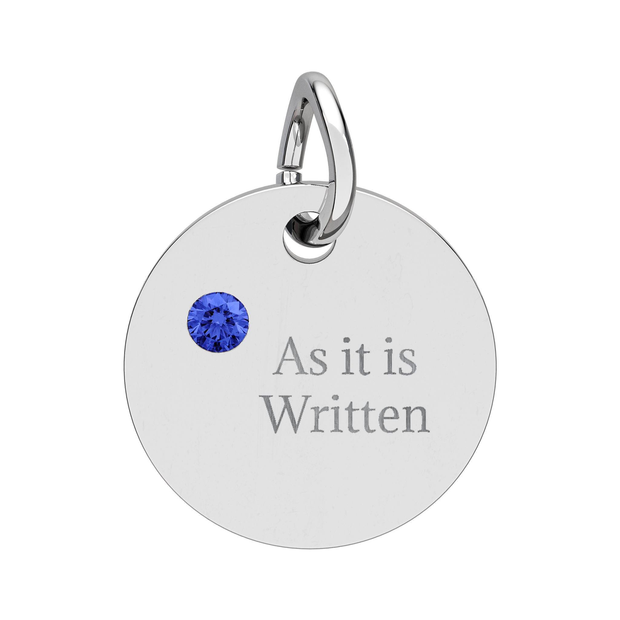 As it is Written | The Common Rite Birthstone Disc