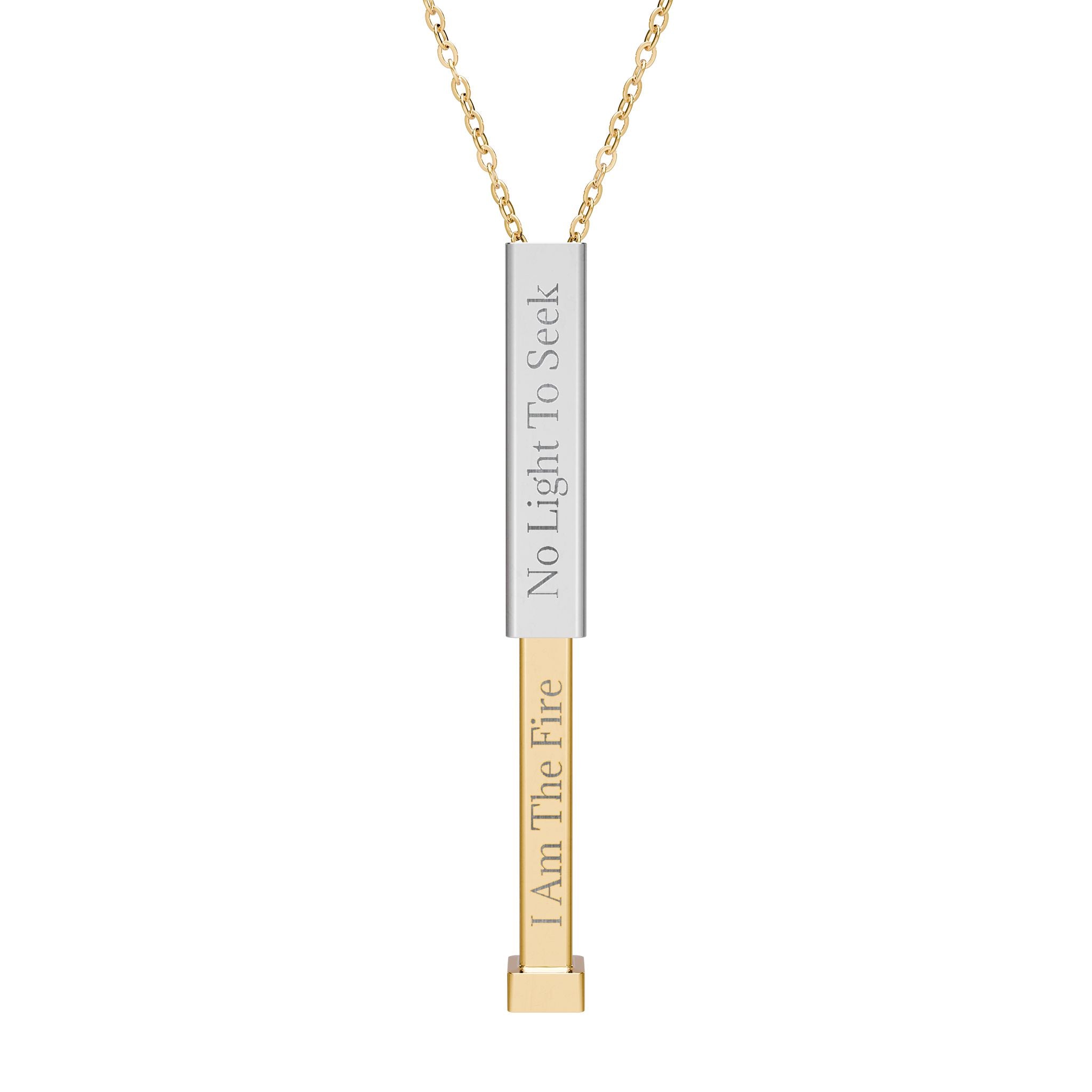 No Light To Seek | The Common Rite Sliding Bar Necklace