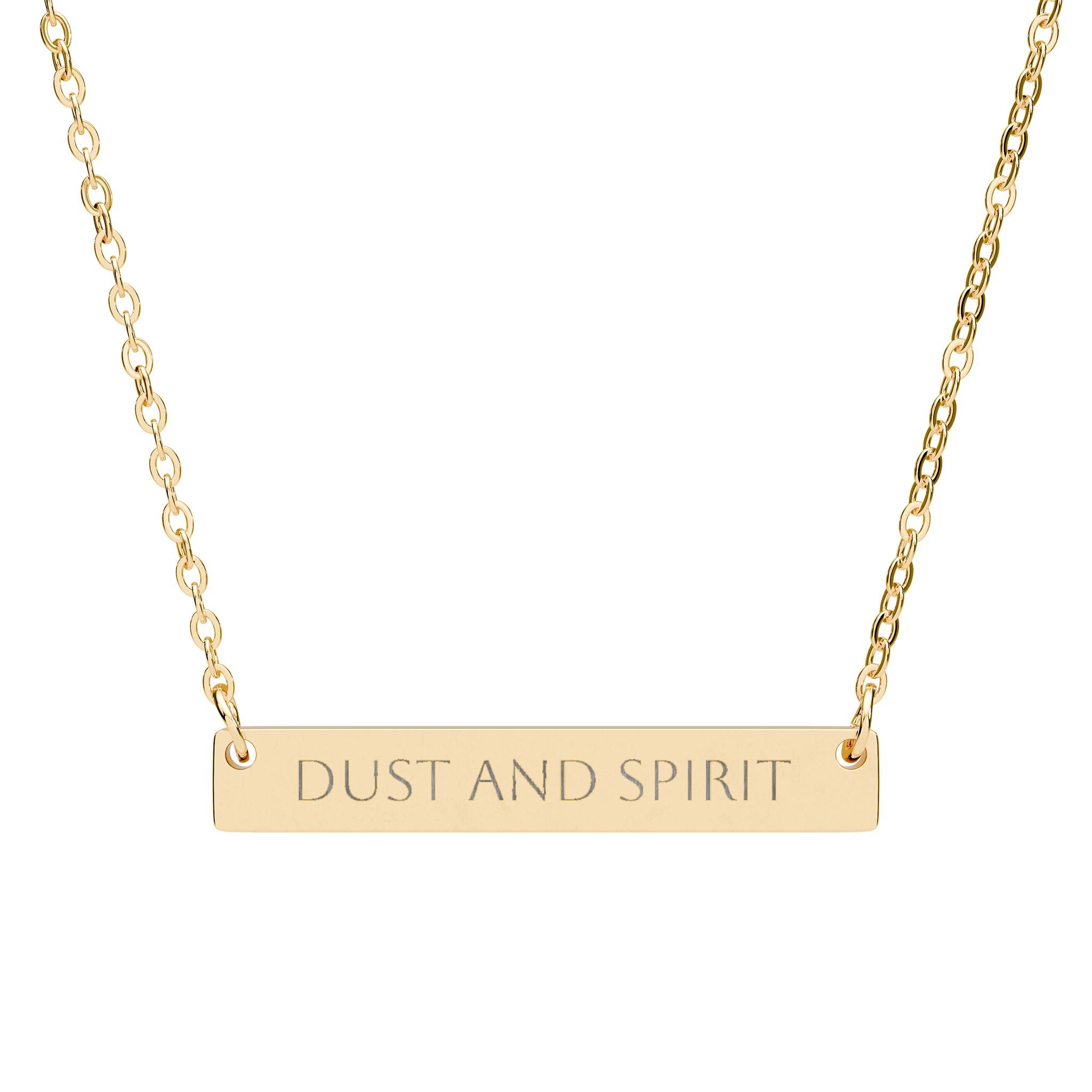 Dust and Spirit | The Common Rite Horizontal Bar Necklace