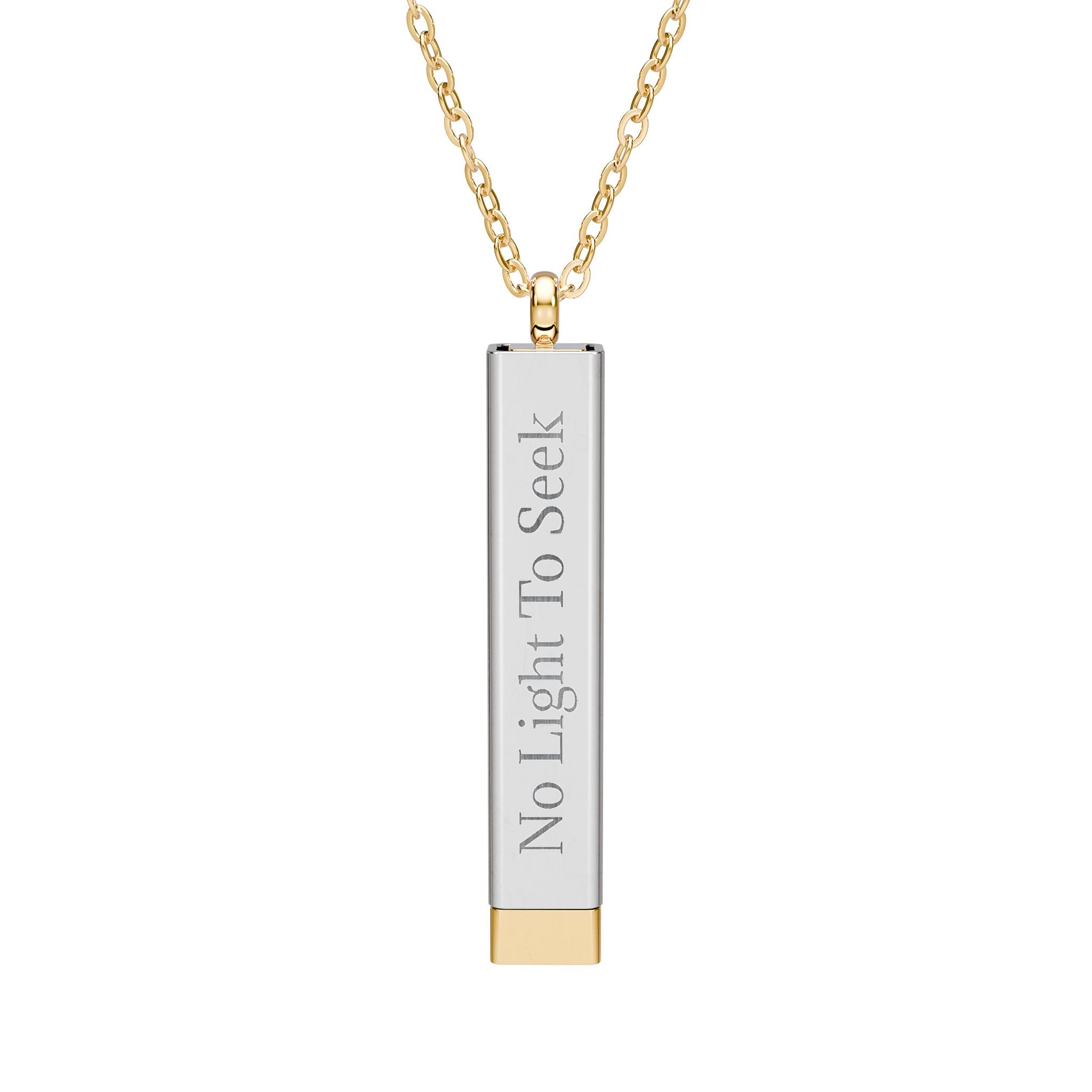 No Light To Seek | The Common Rite Sliding Bar Necklace
