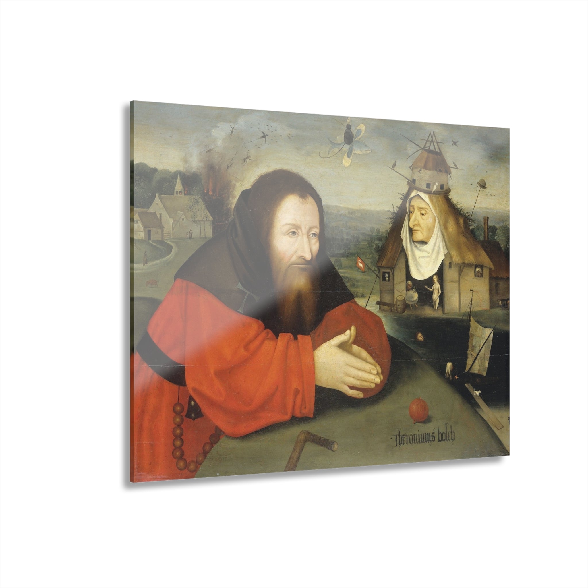 Acrylic Print - Renaissance Portrait Scene