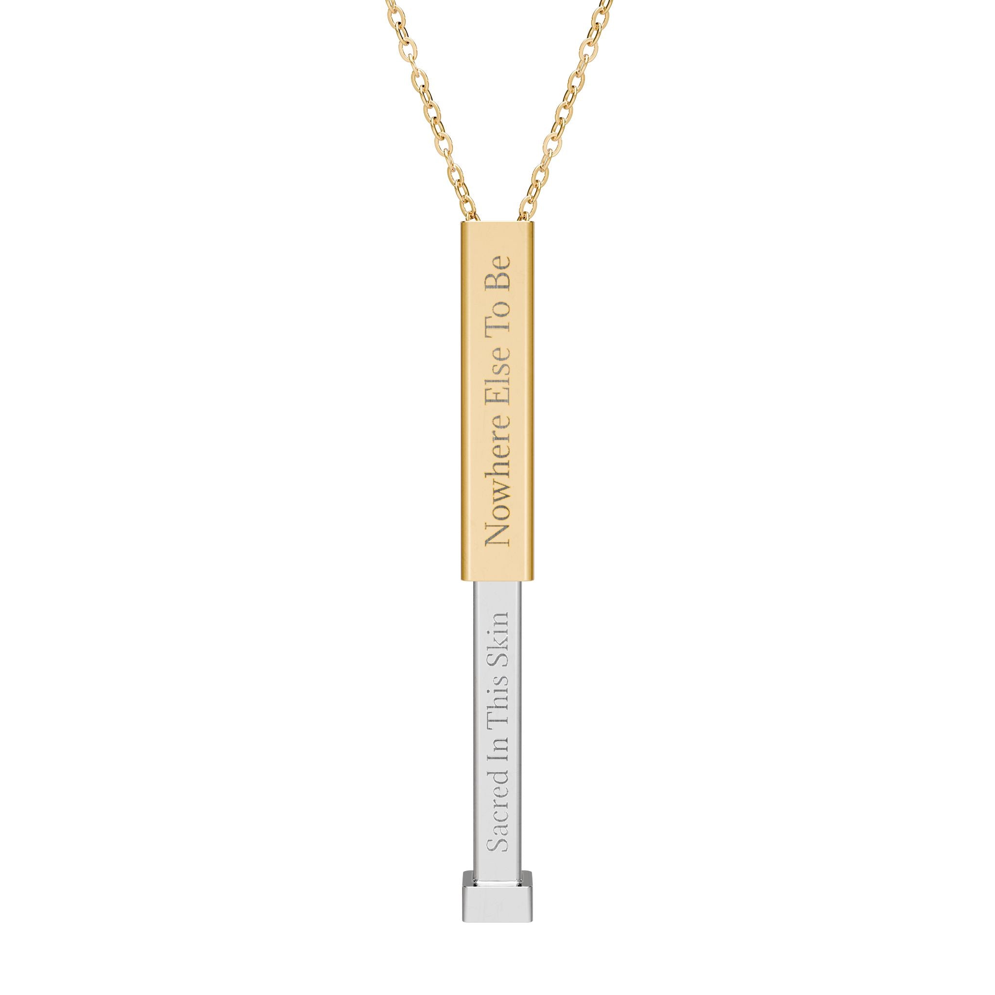 Nowhere Else To Be | The Common Rite Sliding Bar Necklace