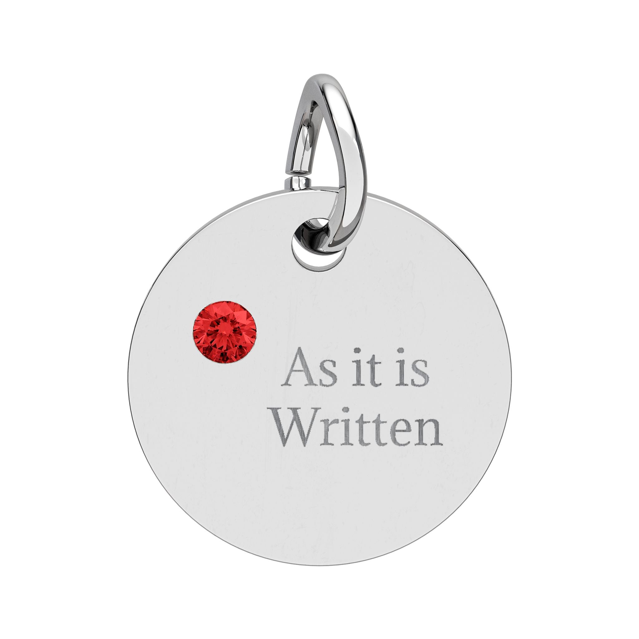 As it is Written | The Common Rite Birthstone Disc