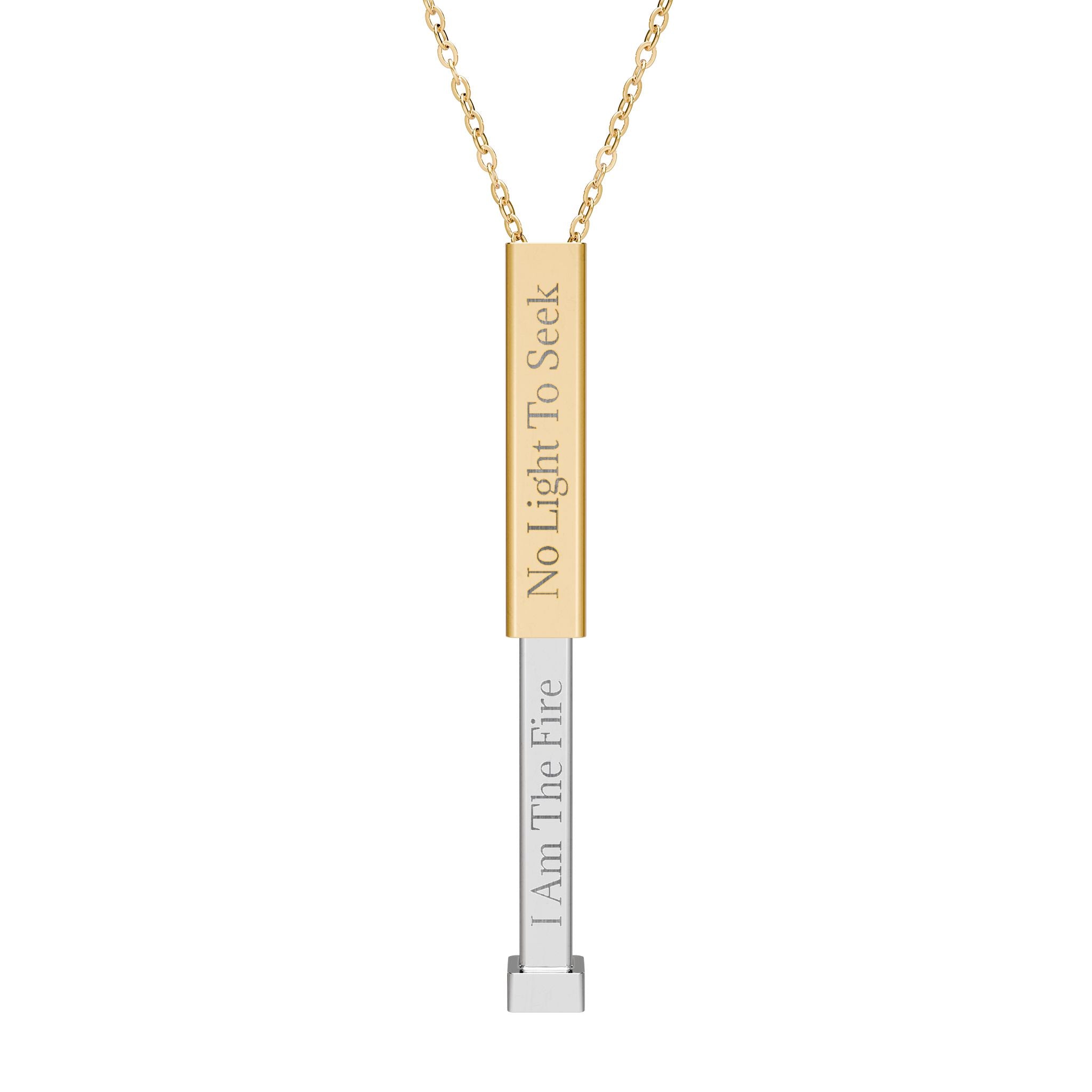 No Light To Seek | The Common Rite Sliding Bar Necklace