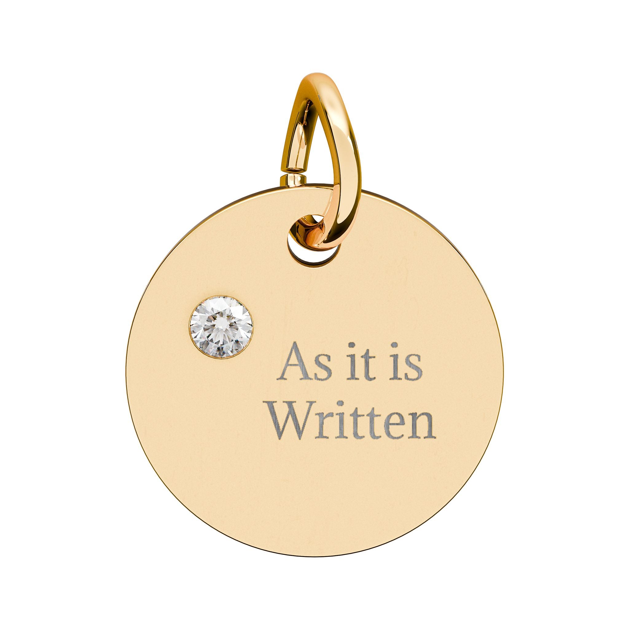 As it is Written | The Common Rite Birthstone Disc