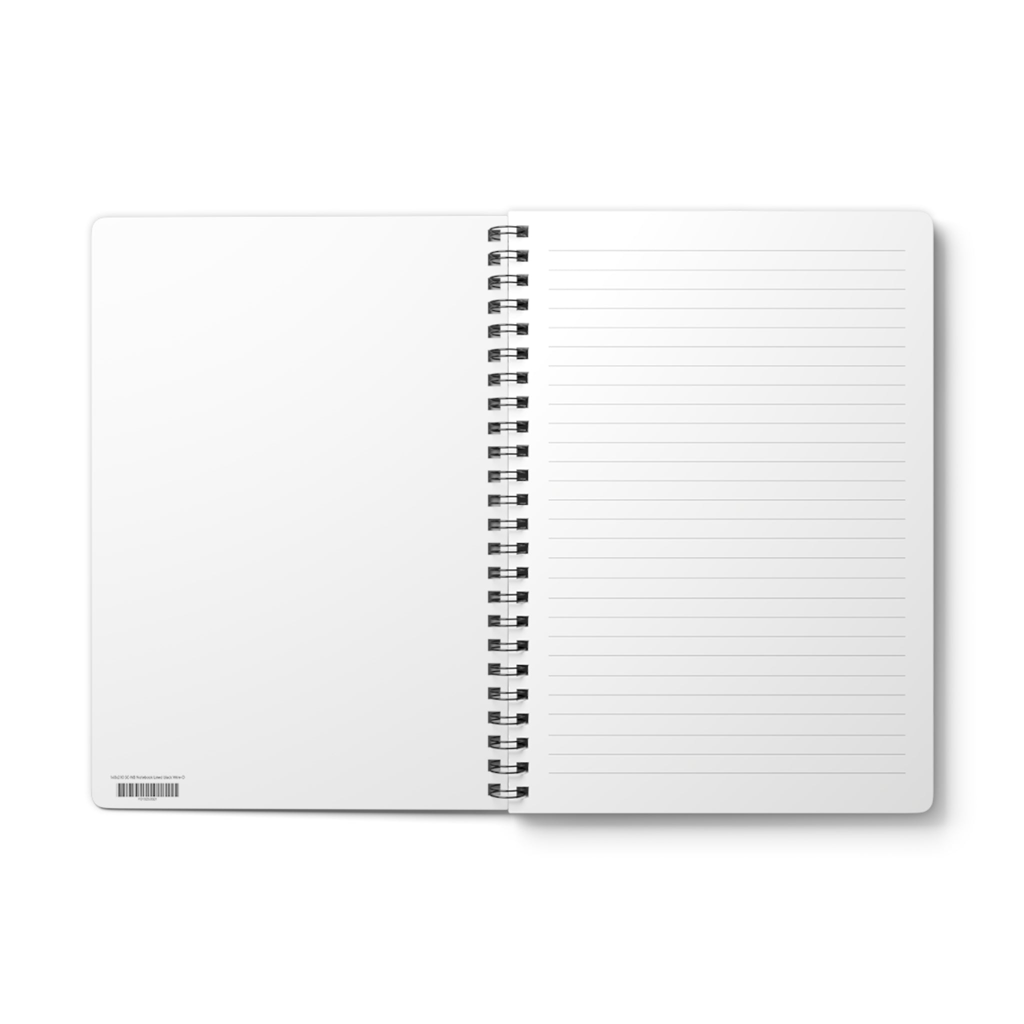 "Begin Again. Begin Here." Inspirational Journal A5 Wire-O bound Notebook