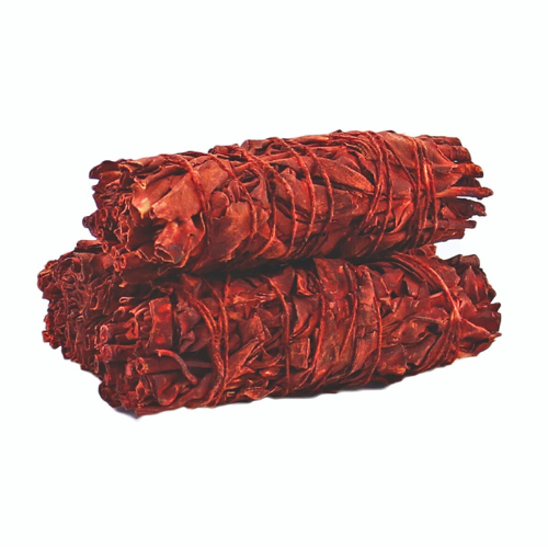 4 Inch Dragon’s Blood Sage Smudge Stick
