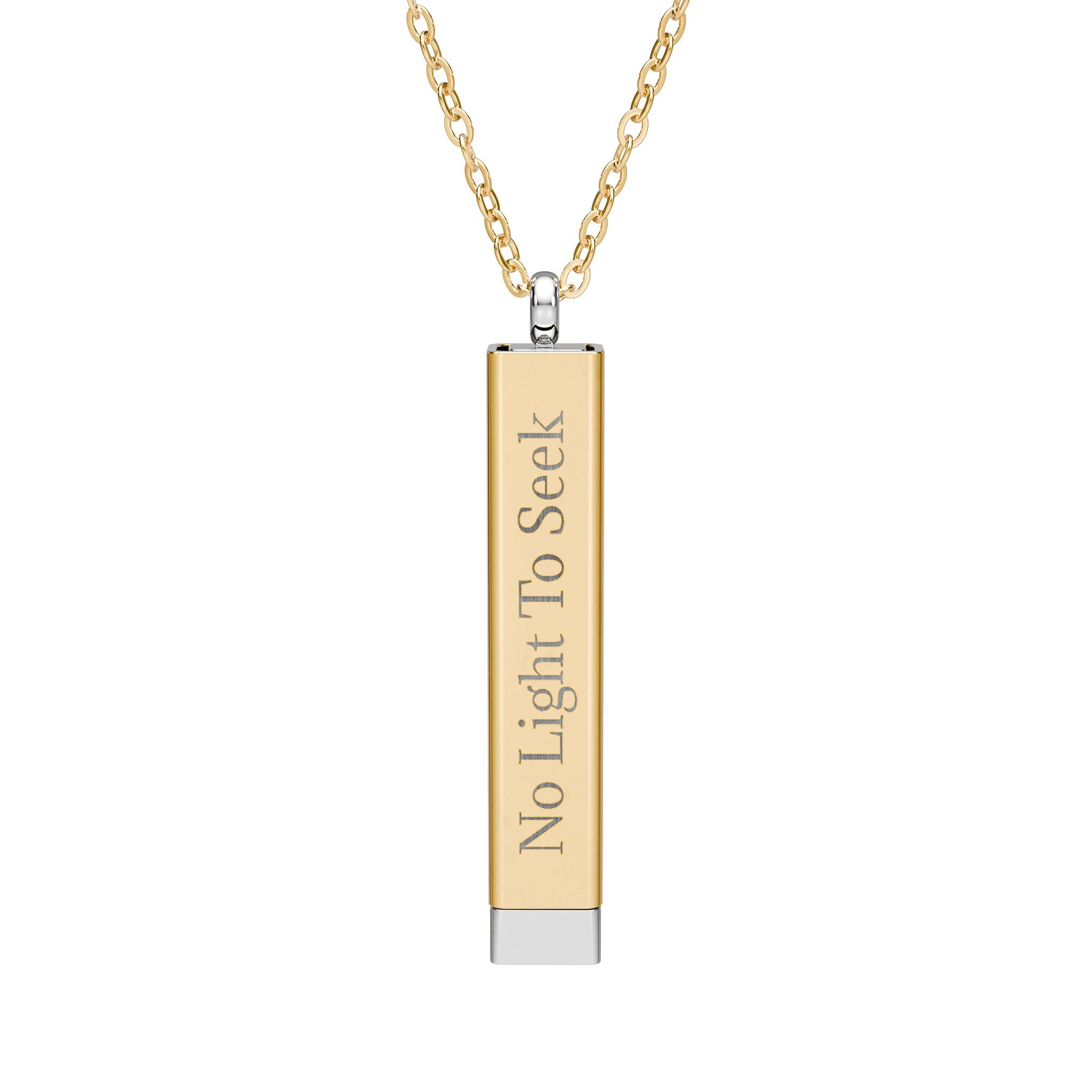No Light To Seek | The Common Rite Sliding Bar Necklace