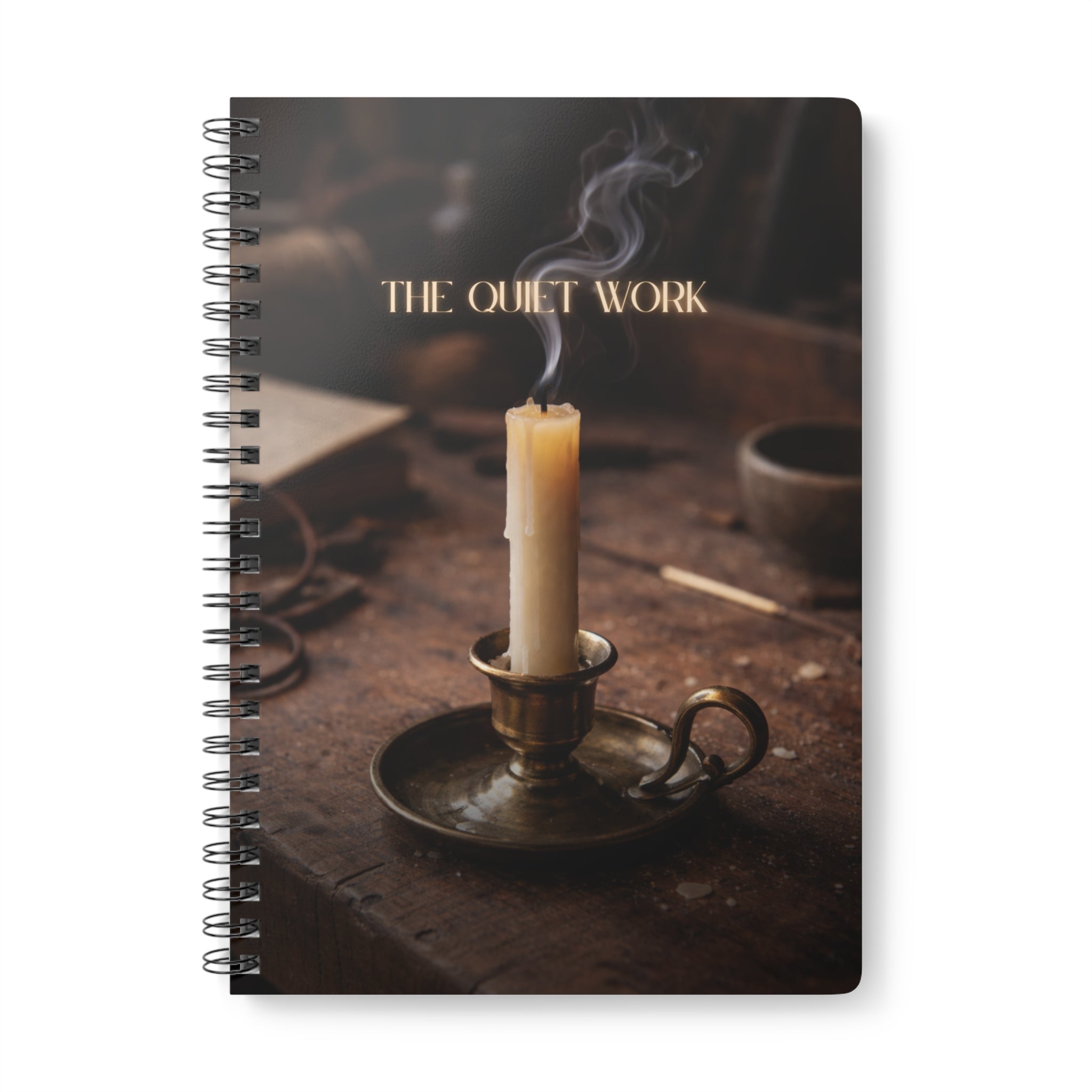 "The Quiet Work" Inspirational Journal A5 Wire-O bound Notebook