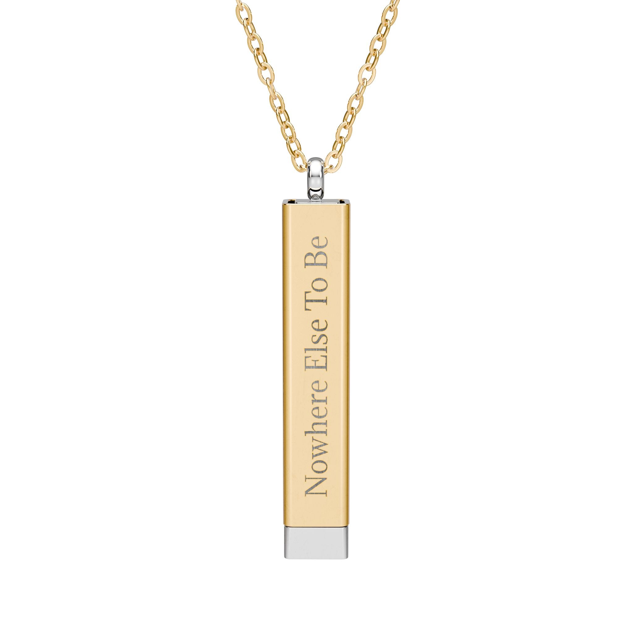 Nowhere Else To Be | The Common Rite Sliding Bar Necklace
