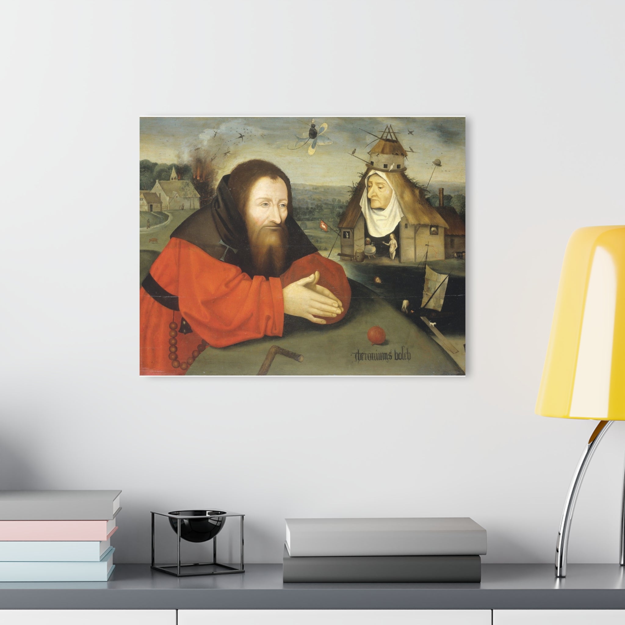 Acrylic Print - Renaissance Portrait Scene