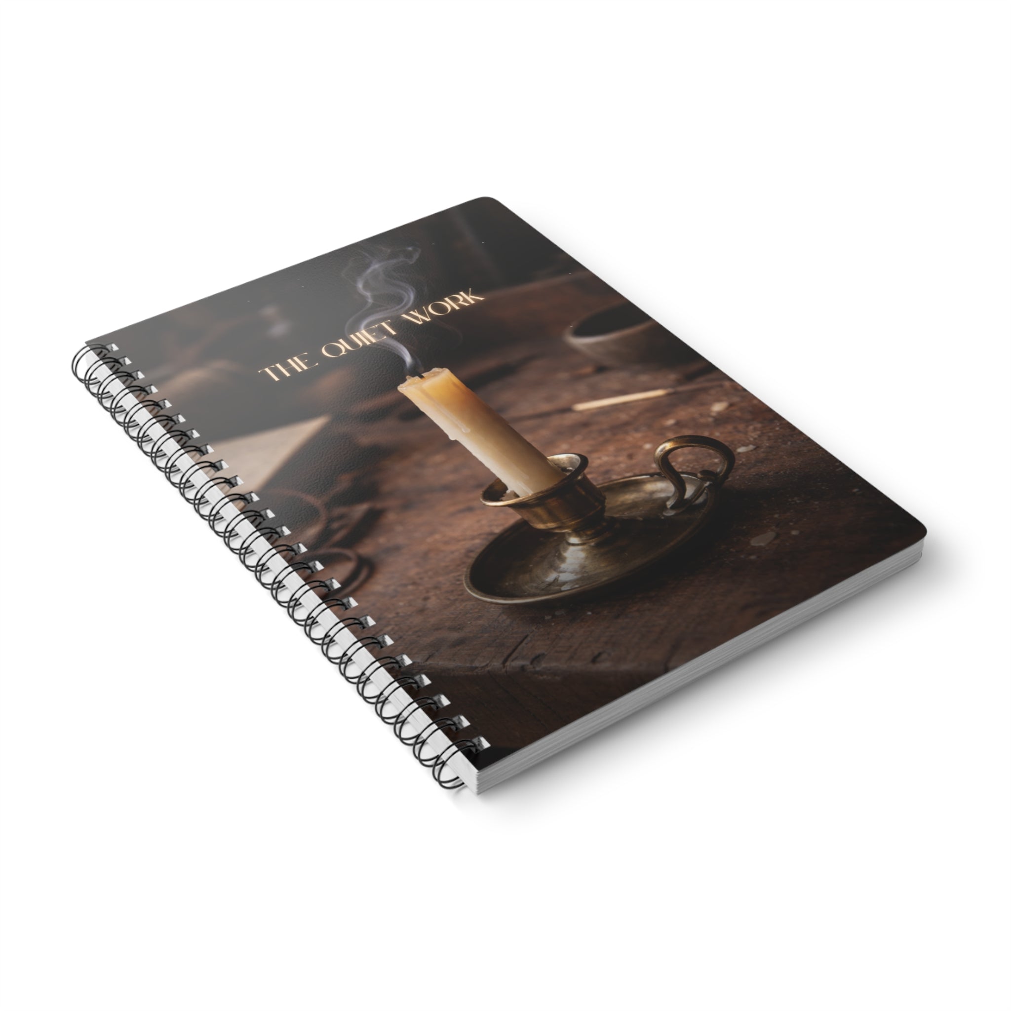 "The Quiet Work" Inspirational Journal A5 Wire-O bound Notebook