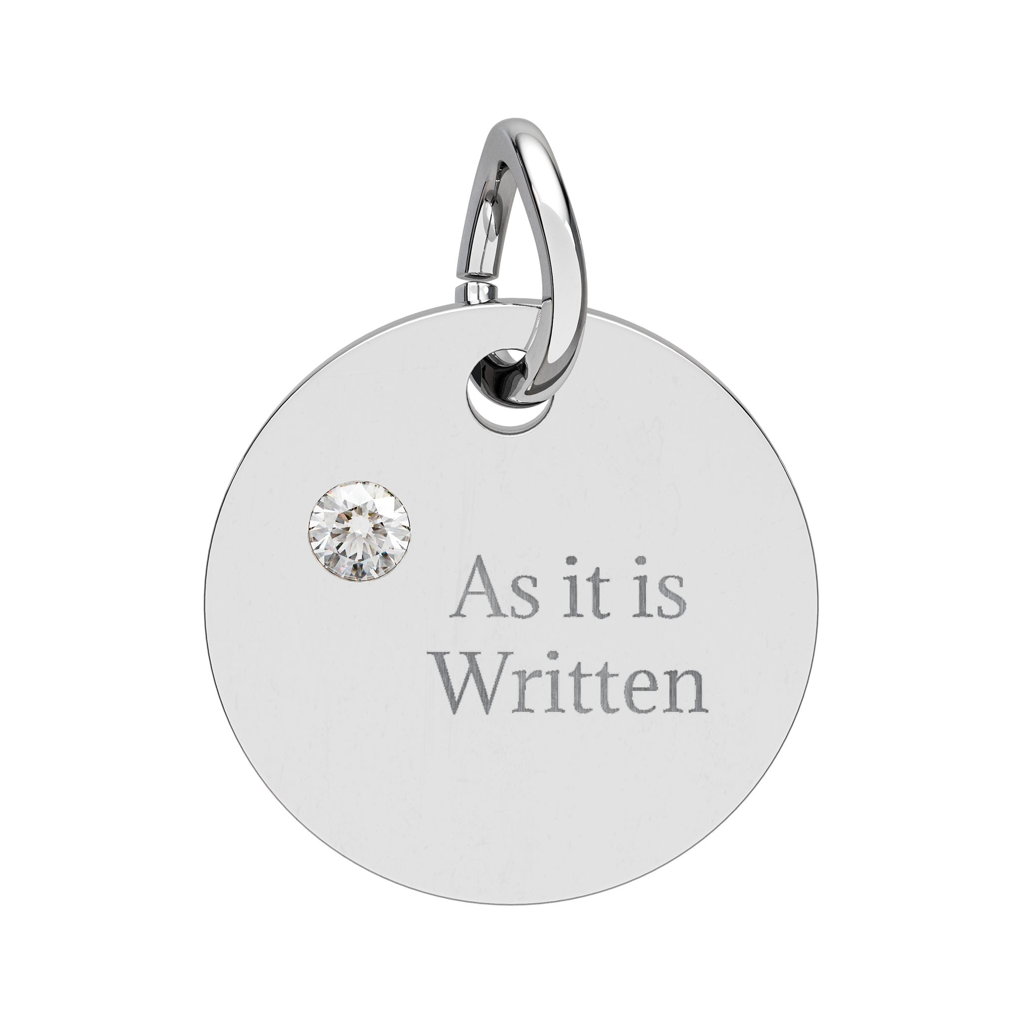 As it is Written | The Common Rite Birthstone Disc