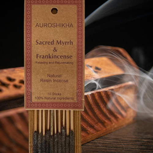Natural Resin Sacred Myrrh & Frankincense Incense Sticks
