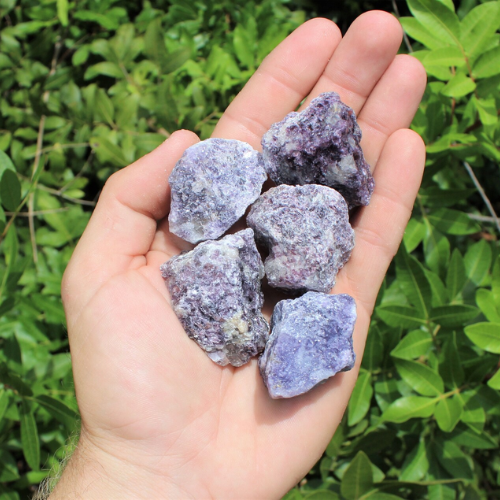 Lepidolite – Rough Natural Stones