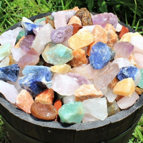 Mystery Stone Scoop – Premium Grade Rough Crystal Assortment (Brazil / South America Mix)