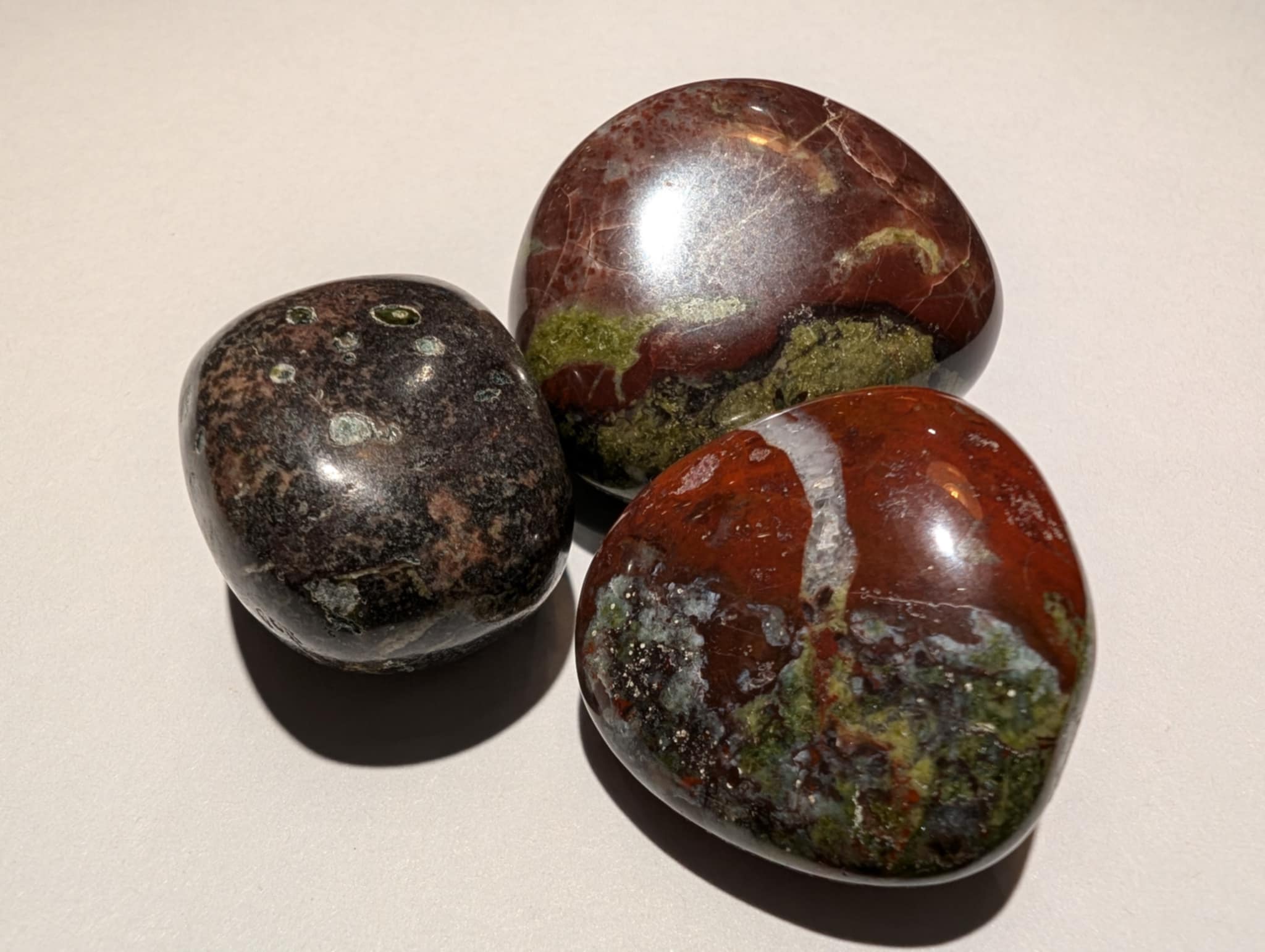 Dragon’s Blood Jasper Tumbled Stone