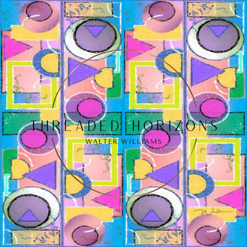Measured Joy | Threaded Horizons Silk Scarf