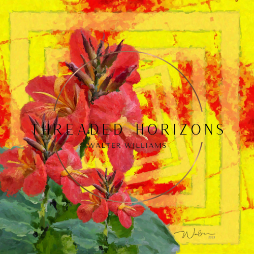 Held in Heat | Threaded Horizons Silk Scarf