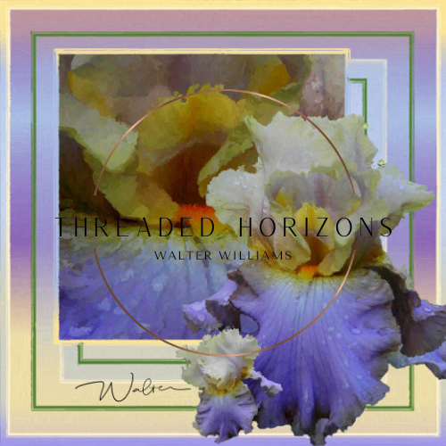 Quiet Radiance | Threaded Horizons Silk Scarf