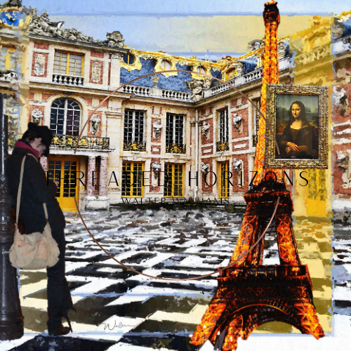 Paris, Remembered in Layers | Threaded Horizons Silk Scarf