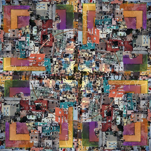 Guanajuato, Repeating | Threaded Horizons Silk Scarf