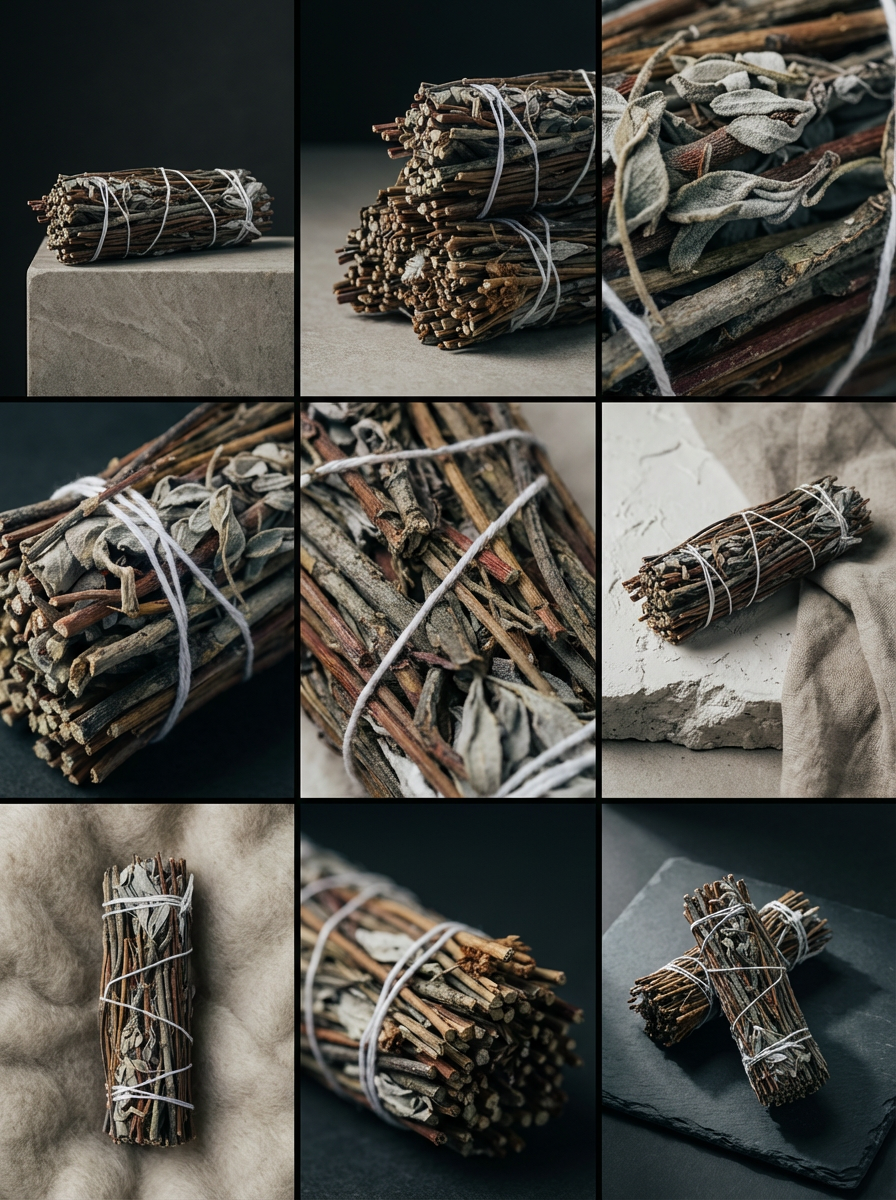 4 Inch Royal Sage Smudge Stick