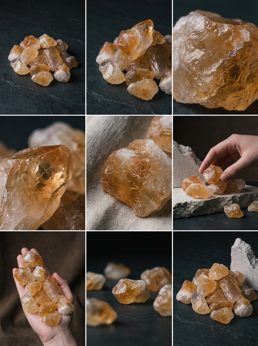 Citrine – Rough Natural Stones