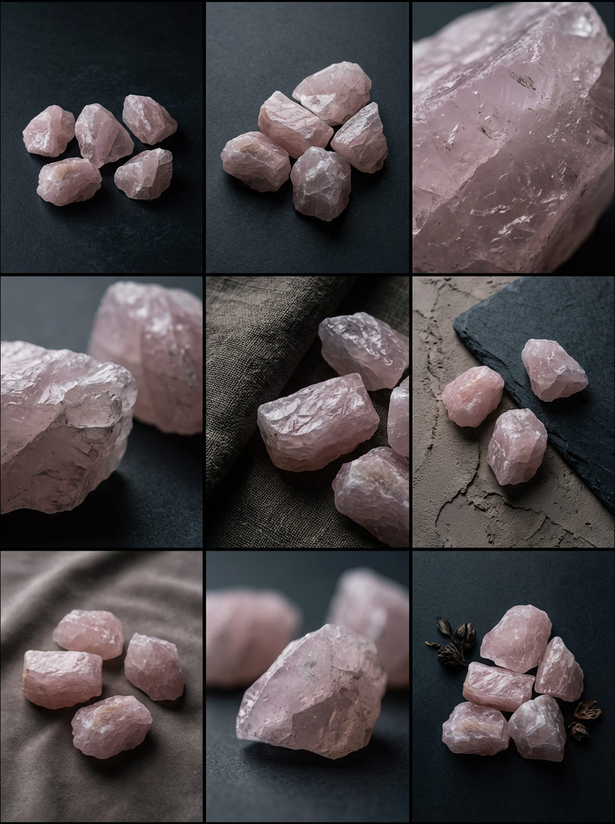 Rose Quartz – Raw Natural Stones