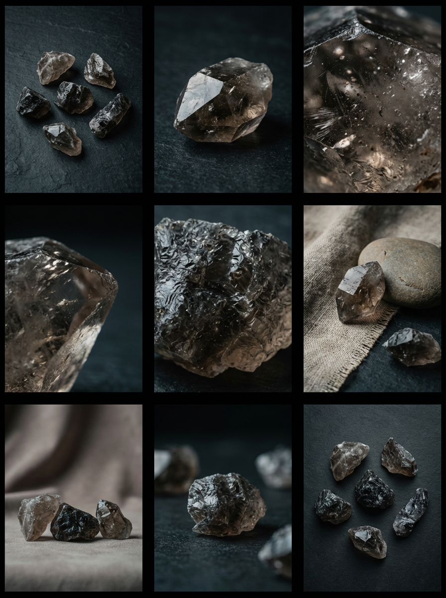 Smoky Quartz – Rough Natural Stones