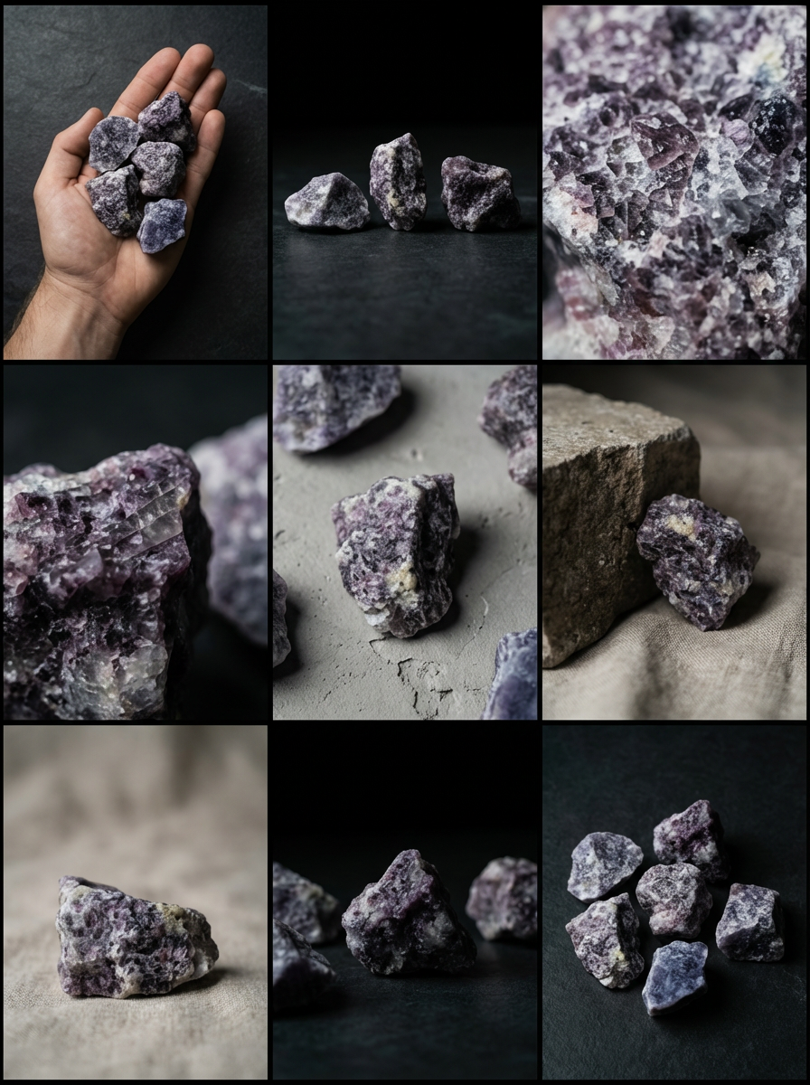 Lepidolite – Rough Natural Stones