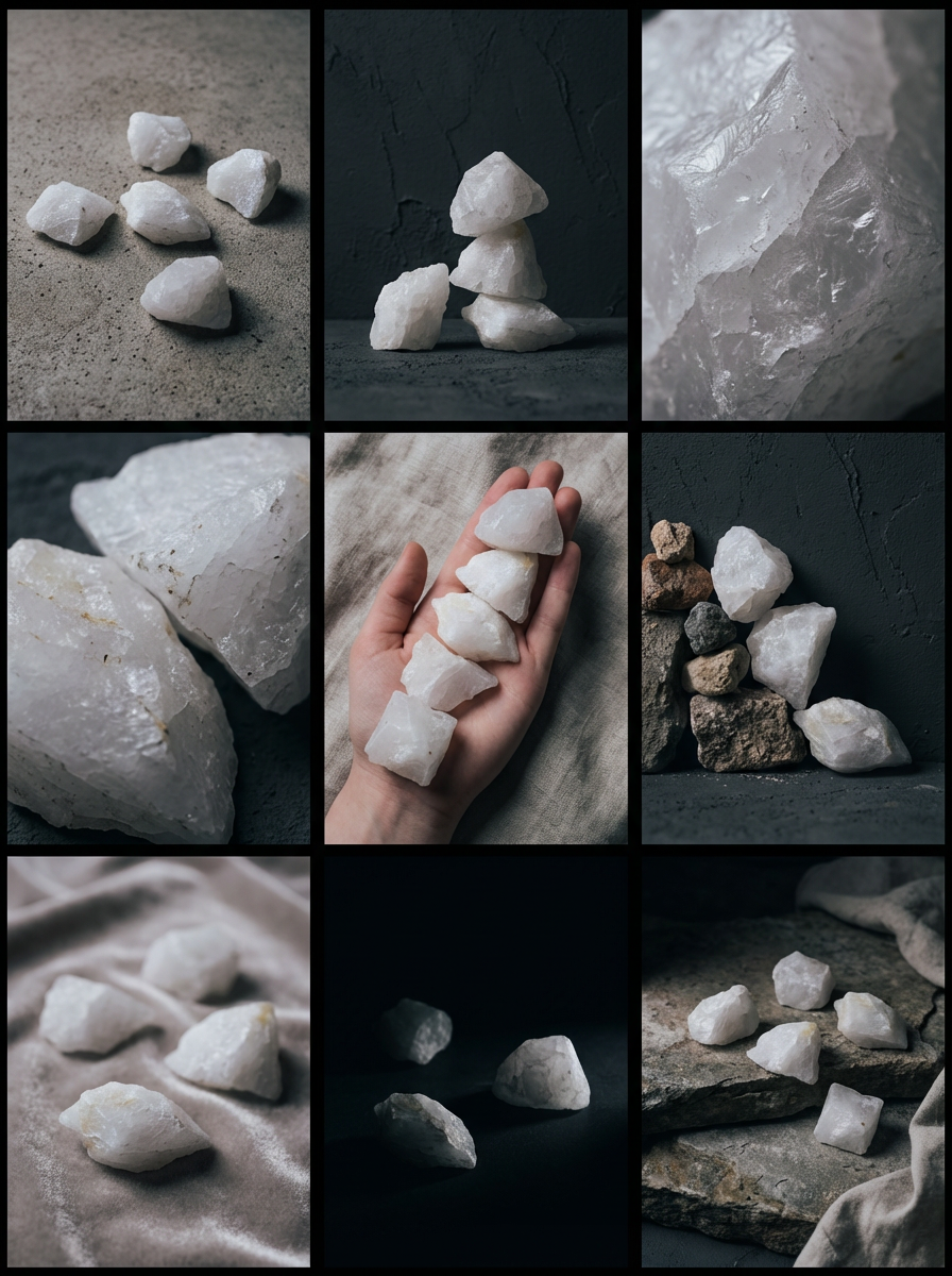 Clear Quartz – Rough Natural Stones