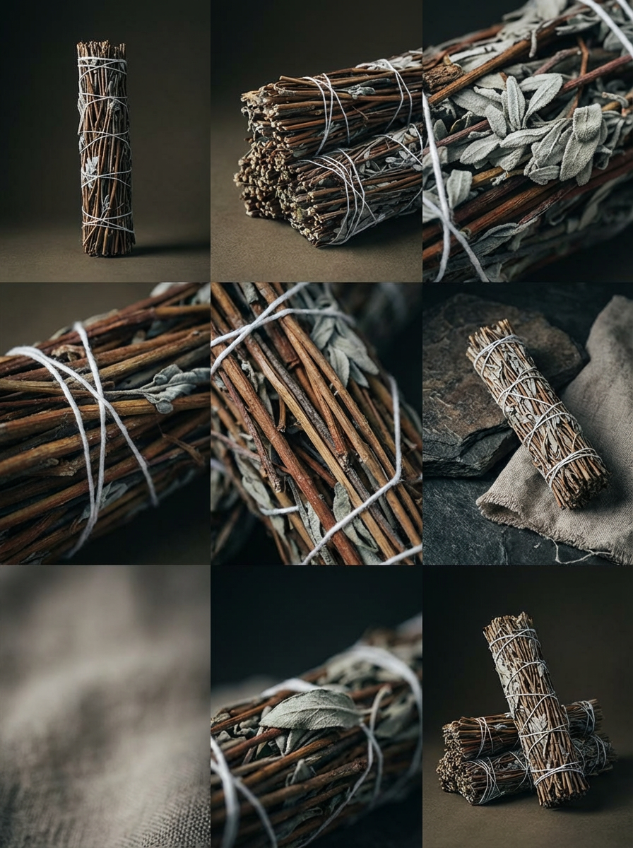 9 Inch Royal Sage Smudge Stick