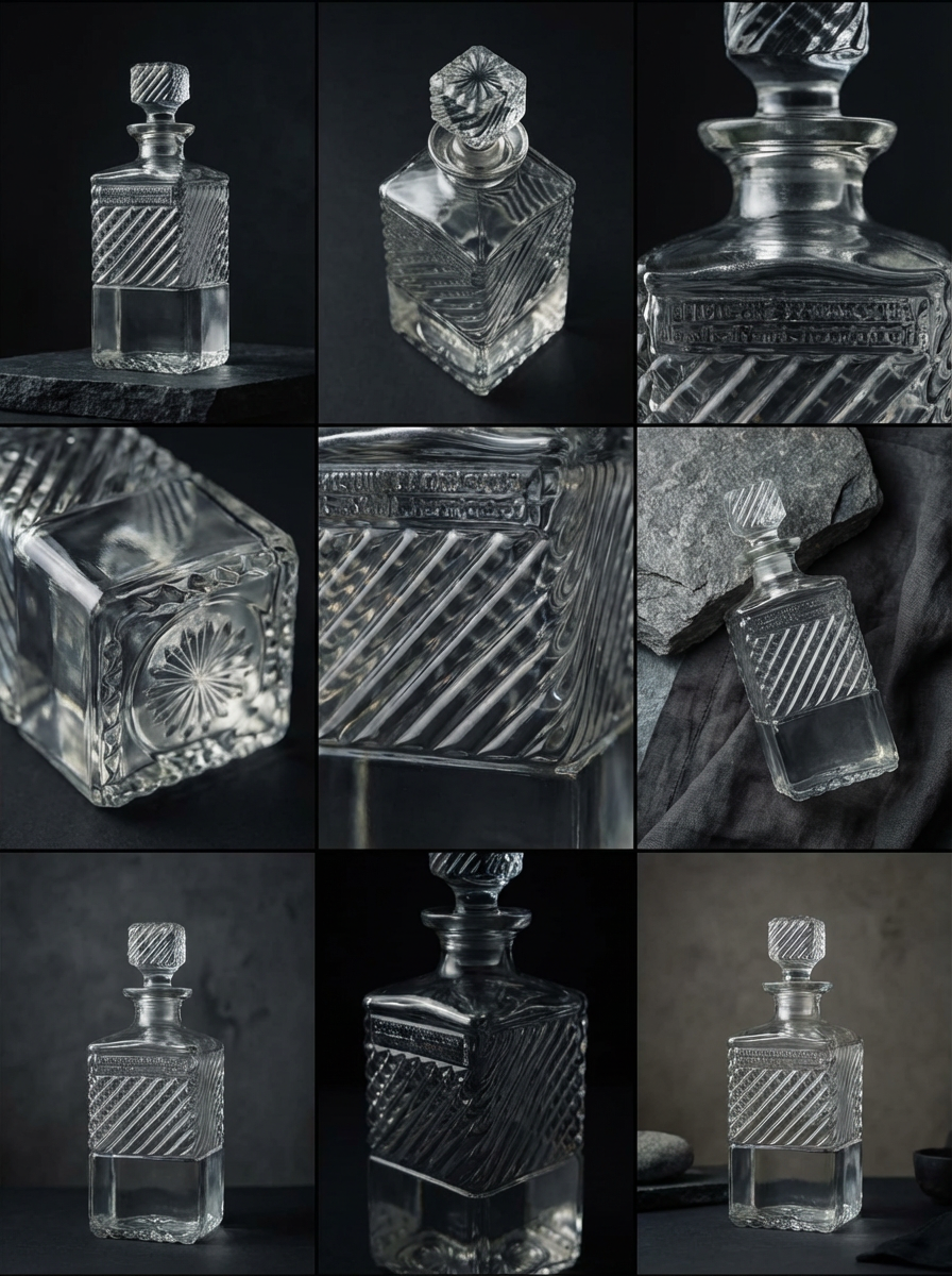 The Sovereign Square Ritual Decanter