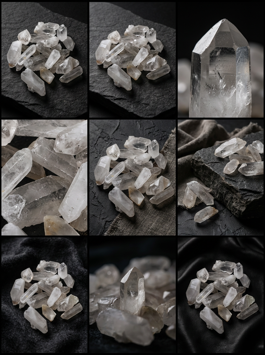 Quartz Crystal Points – Natural Raw Points