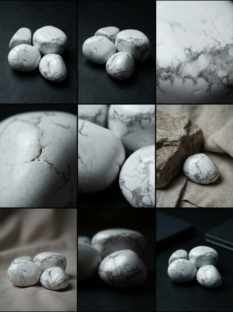 Howlite Tumbled Stone