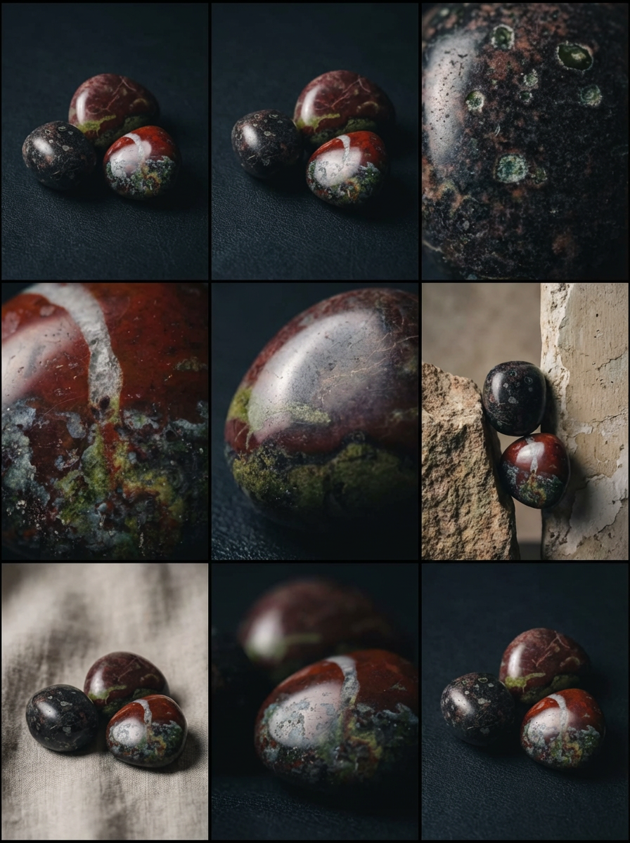 Dragon’s Blood Jasper Tumbled Stone