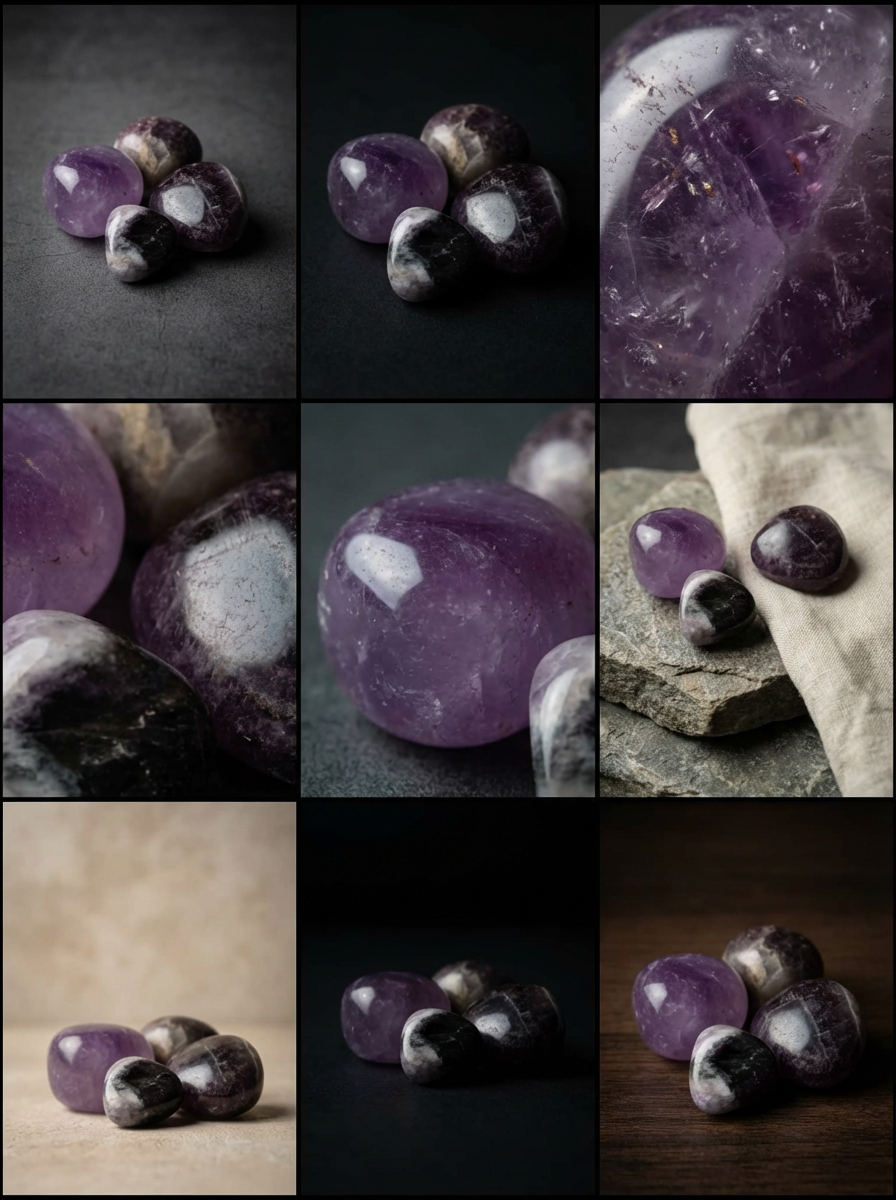 Amethyst Tumbled Stone