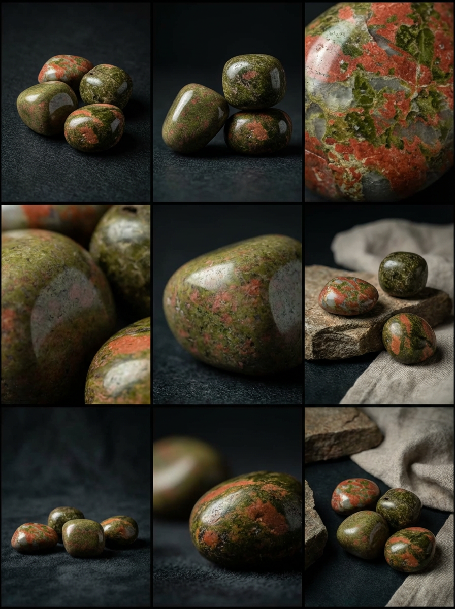 Unakite Tumbled Stone