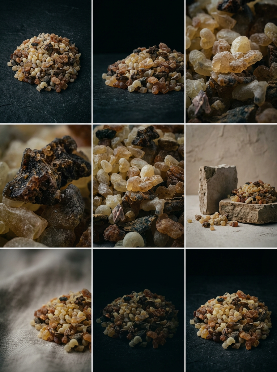 Frankincense & Myrrh Natural Resin Incense Blend