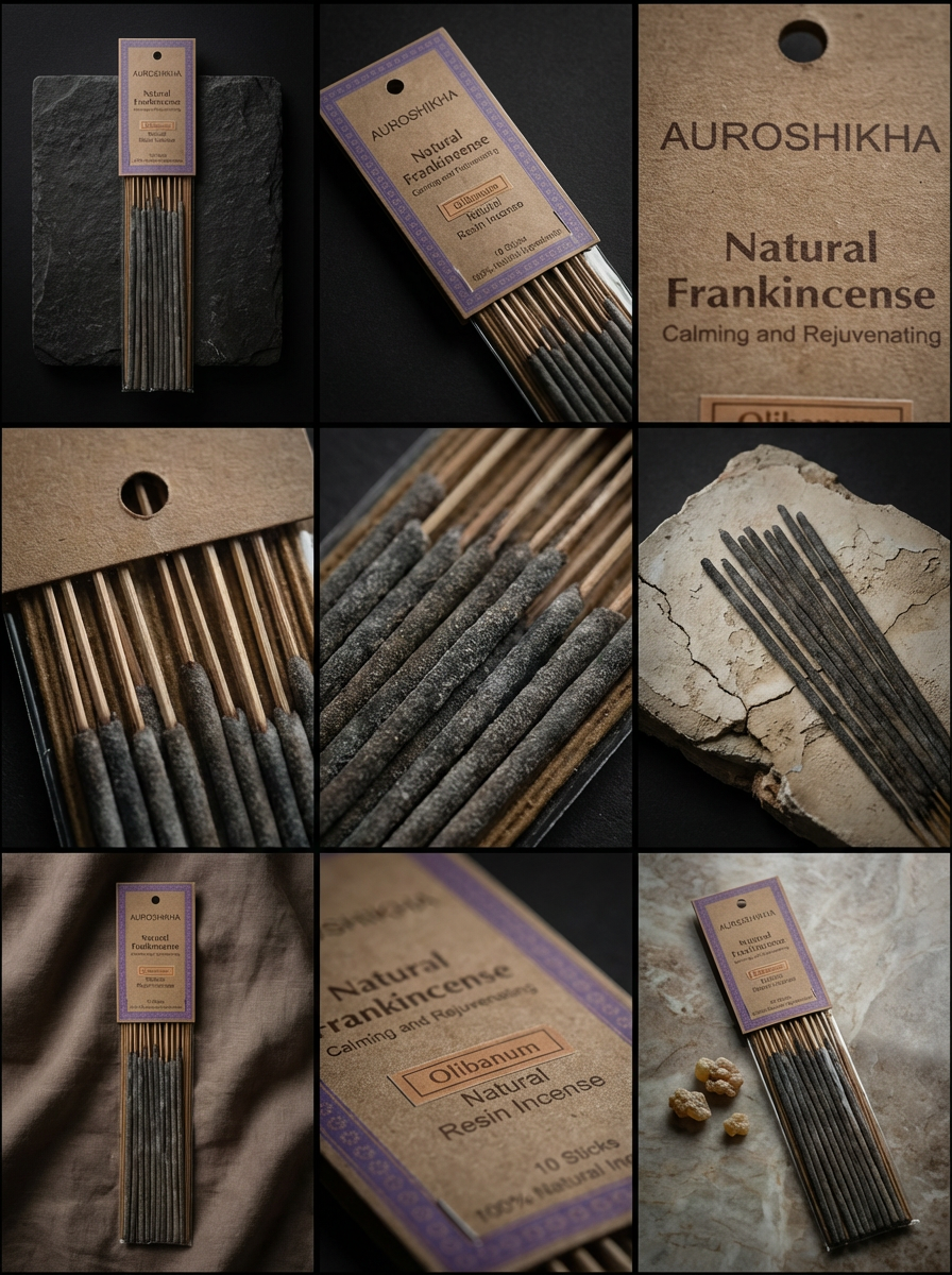 Natural Resin Frankincense (Olibanum) Incense Sticks