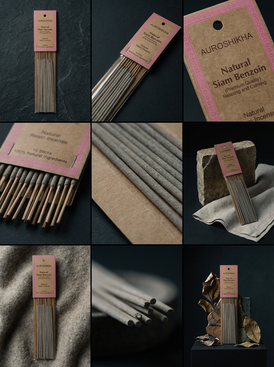 Natural Resin Siam Benzoin Incense Sticks