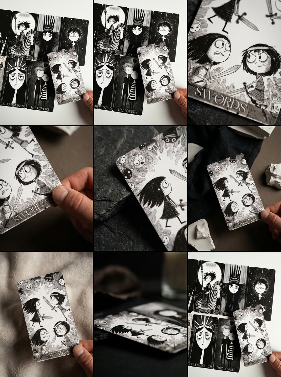 Dark Whimsical Tarot Deck